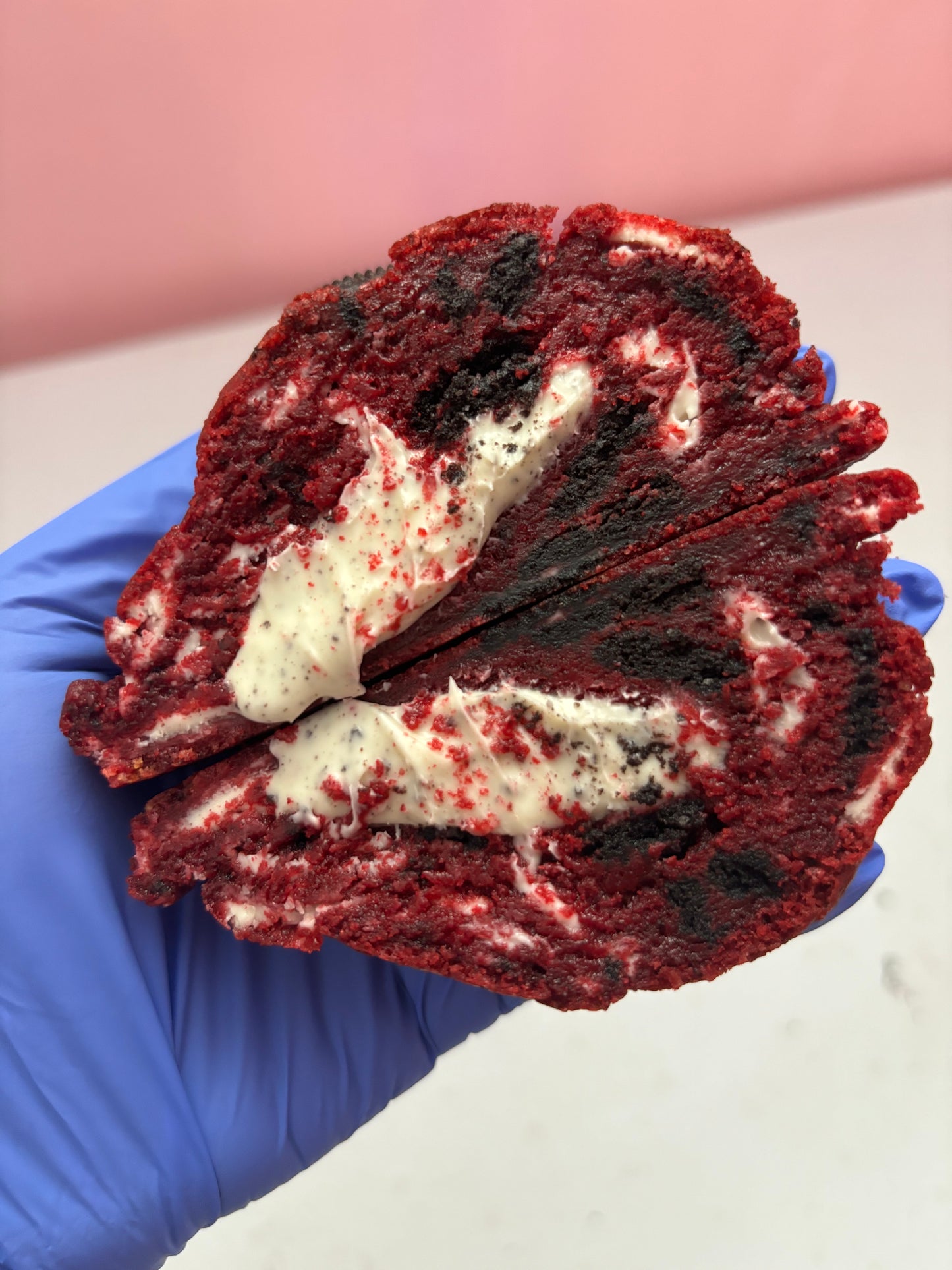 Red Velvet Cookies and Cream